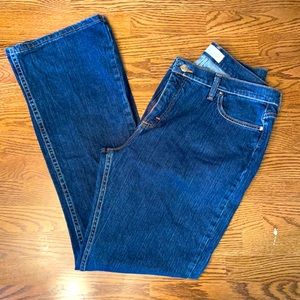 As Real As Wrangler high rise jeans.